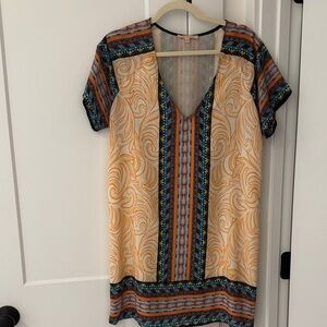 Multicolor Women's Shift Dress